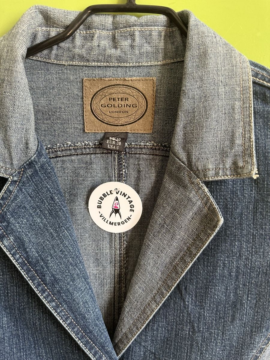 Giacche: Peter Golding Jeansjacke, Damen Grösse S – Usato da Villmergen venduto da bubblevintage 1