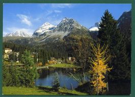 Arosa, Untersee, ungelaufen, Grossformat, ca. 1980