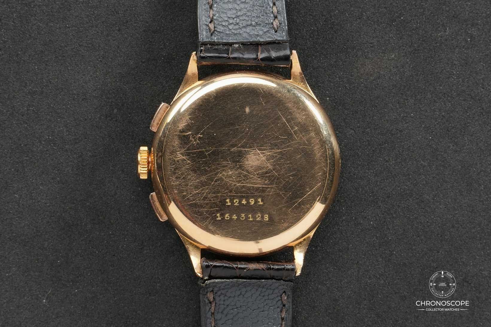 Universal Genève Orologi: 18k Yellow Gold Universal Genève Compax Reference 12491 – Usato da Luzern venduto da ChronoScope6004 5