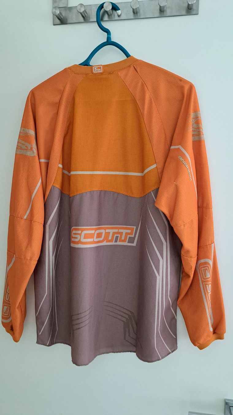 Scott Maglioni & Felpe: Pull motocross SCOTT orange-gris – Usato da Sierre venduto da sabr11 1