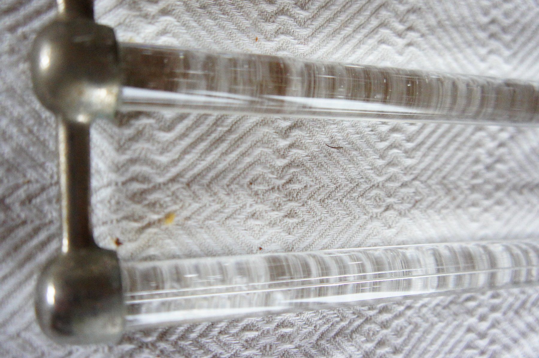 Portasciugamani: Vintage Handtuchhalter Glas Messing Art Deco – Usato da Ins venduto da Baj 8