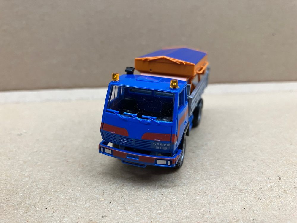 Steyr Modellautos: Roco H0 1654 Steyr 91 Kipper mit Streuaufsatz – Gebraucht aus Neuendorf von sitek071 2