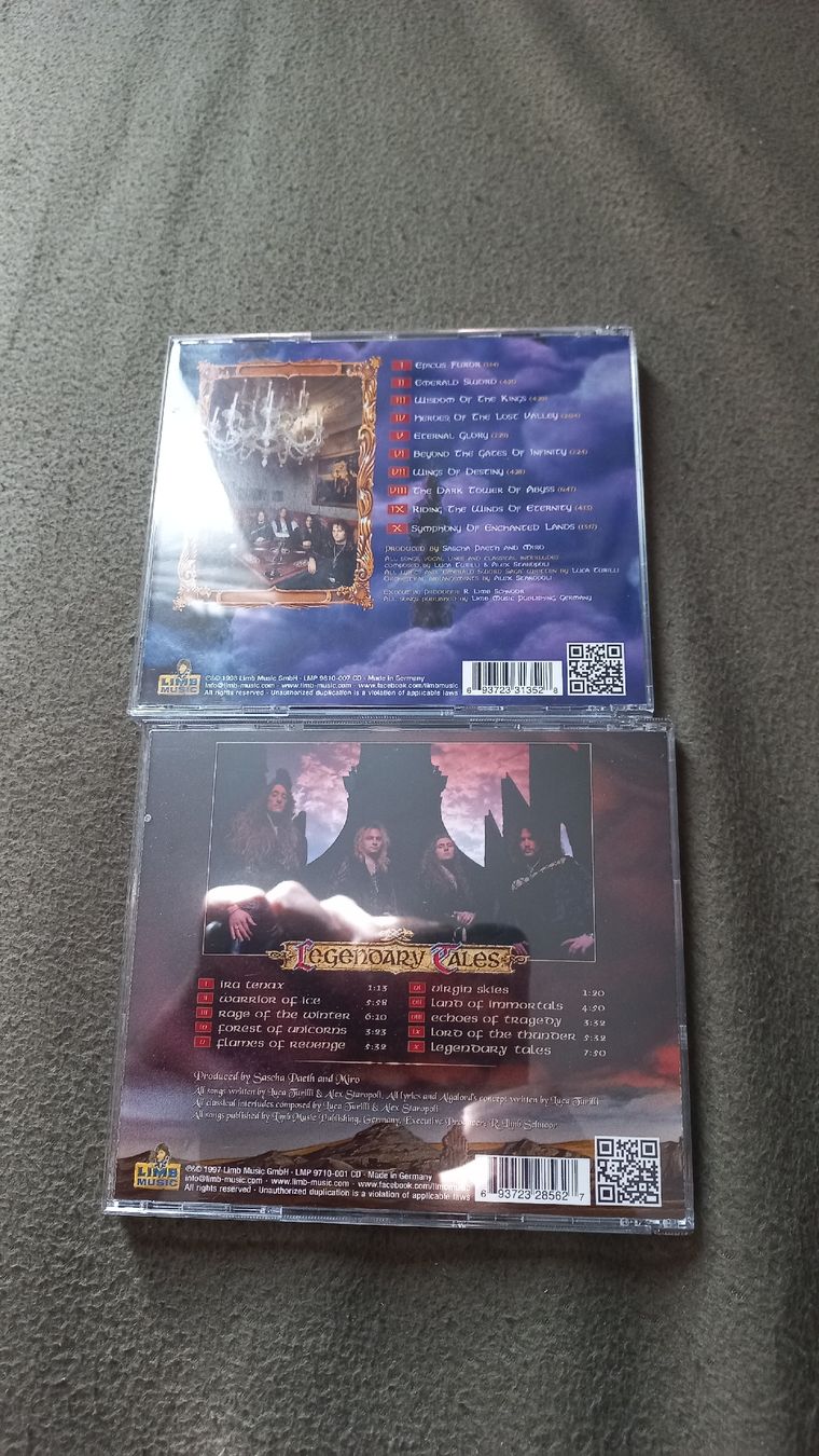 CD: Rhapsody CD Bundle Power Metal – Usato da Olten venduto da Donatello1984 1