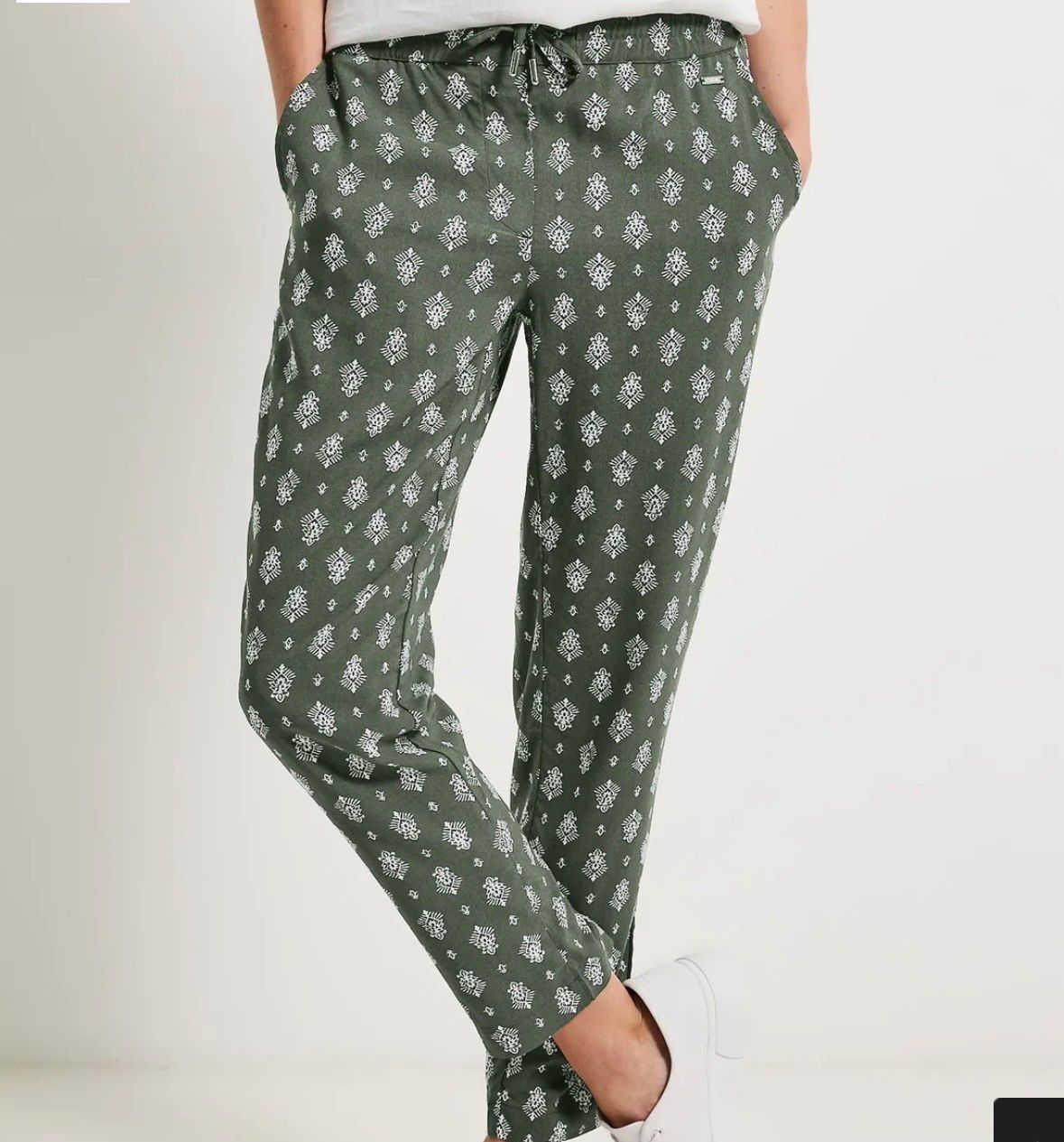 Cecil Pantaloni: CECIL Casual Fit Hose mit Print  M – Nuovo (secondo la descrizione) da Hendschiken venduto da Uraniali 1