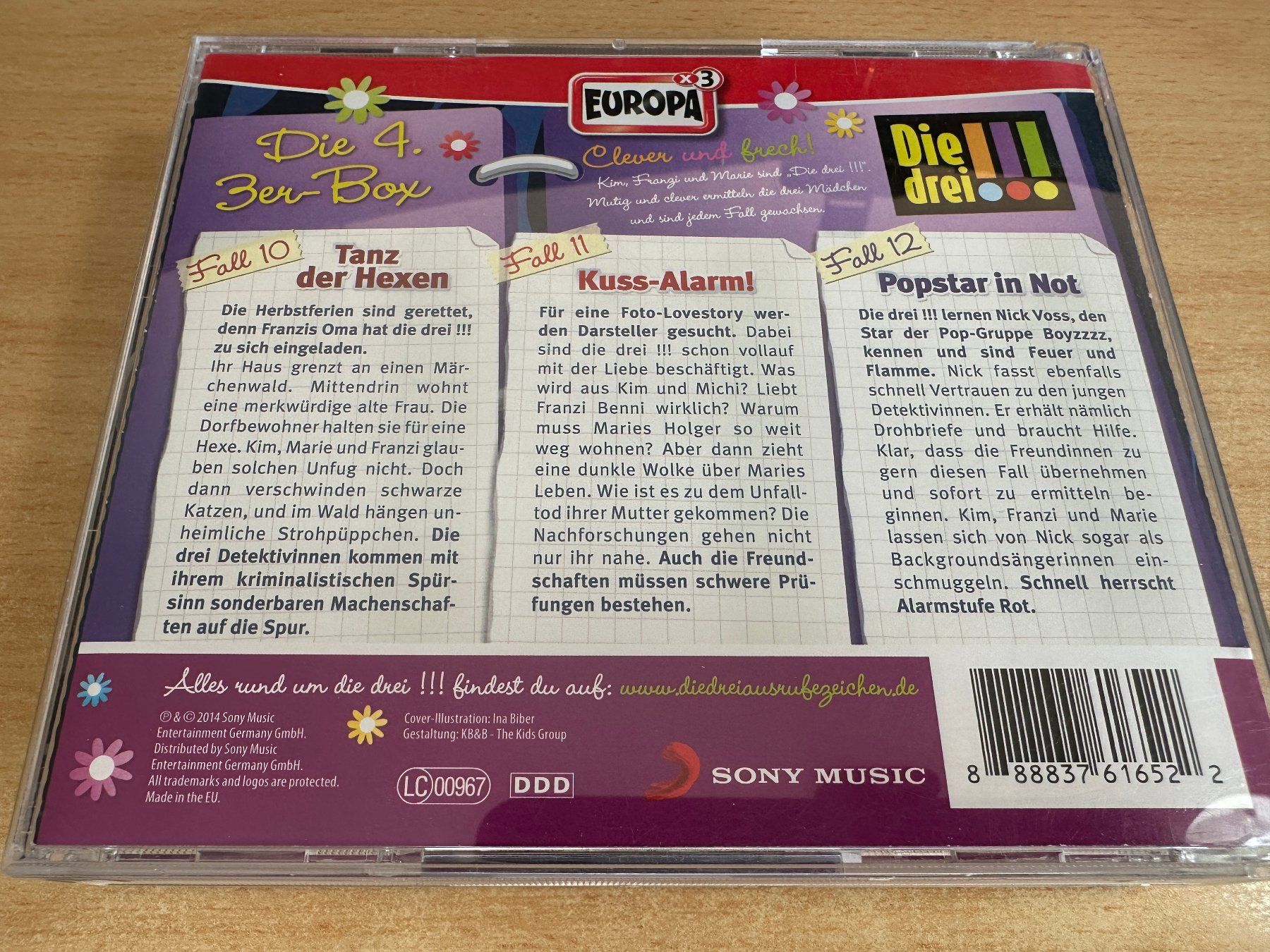 Audiolibri: Die drei !!! - 04 3er Box - Folgen 10 - 12 - 3 CD – Usato da Rikon im Tösstal venduto da Alpenmutz 1