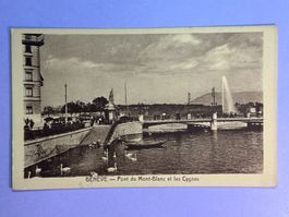 Genève, pont du Mont-Blanc