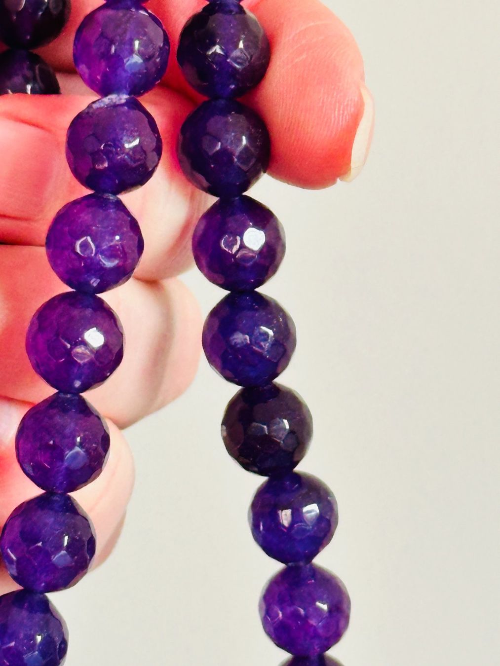 Catenine: Tanzanite Gemstone necklace – Nuovo e nell'imballaggio originale da Genève venduto da AGBERG 2