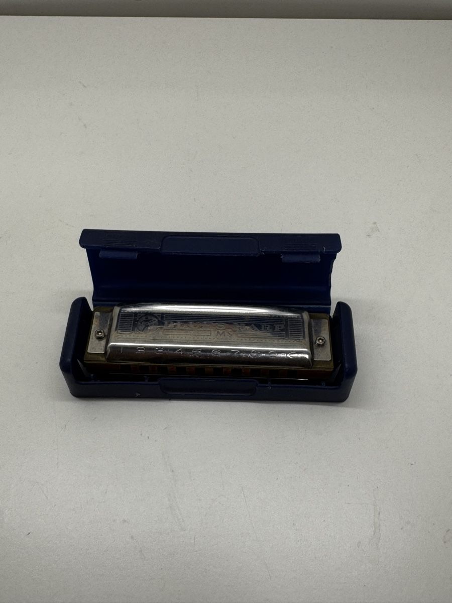 Strumenti musicali: Hohner Blues Harp MS Mundharmonika mit Etui – Usato da Schlieren venduto da Eldi84