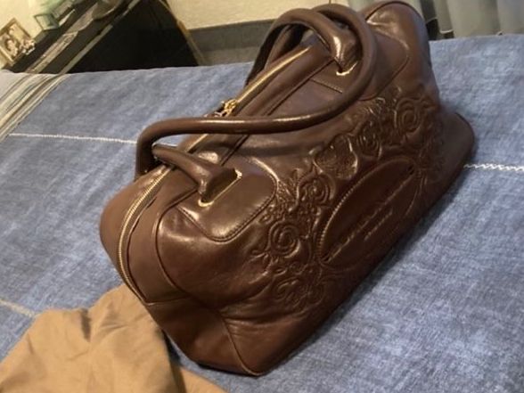 Borbonese Borse da donna: Borbonese borsa in pelle marrone – Usato da Viganello venduto da Orisole 2