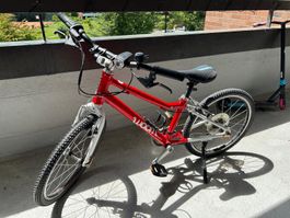 Kinder Fahrrad - Woom 4 - Rot -  20 Zoll