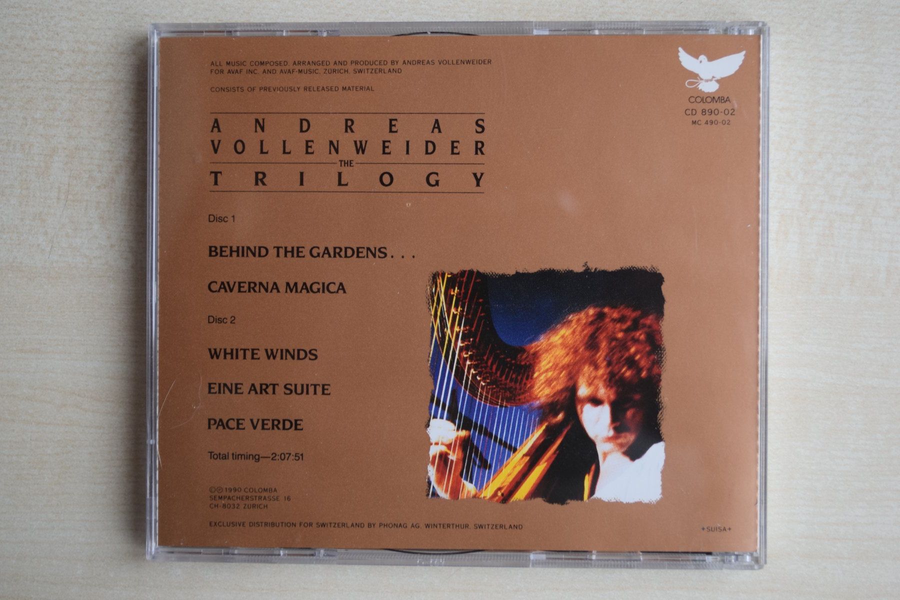 CDs: Andreas Vollenweider The Trilogy 2CD Set (774) – Gebraucht aus Reutigen von DONDON55 1
