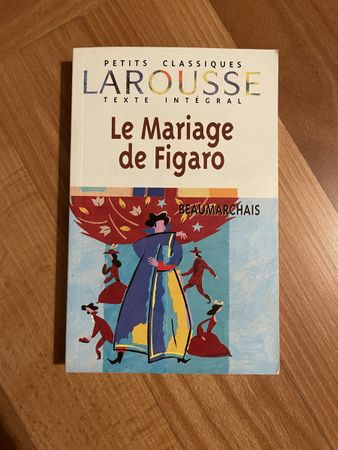 Livre de Beaumarchais - Le Mariage de Figaro (Larousse)