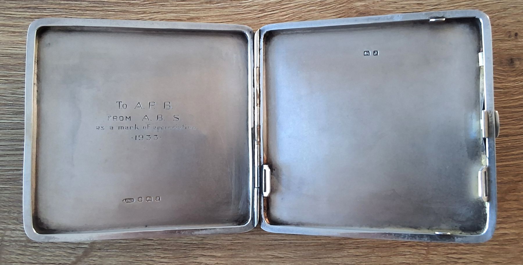Altri Prodotti per fumatori: Antikes Zigarettenetui (Silber 925) – Usato da Oftringen venduto da Waltereg 3