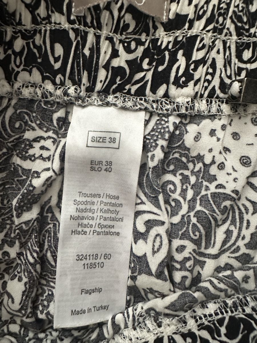 Pantaloni: Hose mit Muster Grösse 38 Damen – Usato da Zürich venduto da Schoekin 3