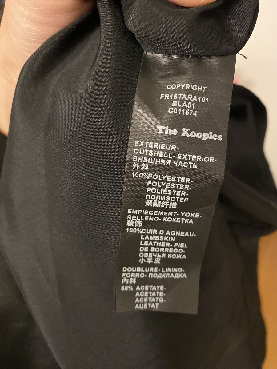 Kooples Vestiti: NEU The Kooples Kleid Gr. 36 schwarz – Nuovo e nell'imballaggio originale da Würenlos venduto da Style_lounge 4