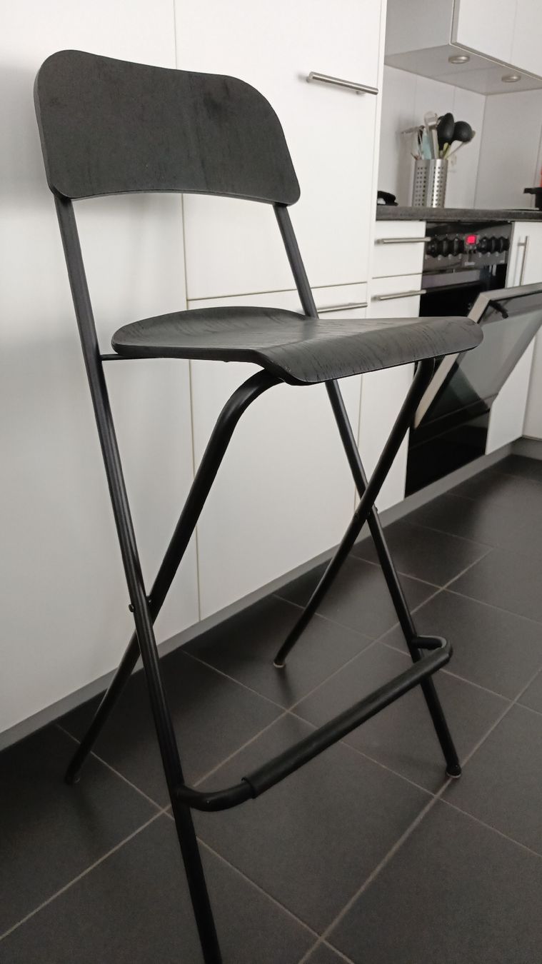 Ikea Tabourets: IKEA Barhocker Franklin Black 4x – D'occasion à Glarus par tale1991