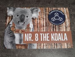 CRYPTO Stamp Nr 8 KOALA Liechtensteinische Post REGENBOGEN