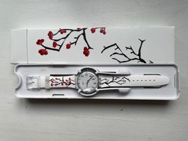 Swatch Uhr, Aktionärsgeschenk 2021, neu / nie getragen