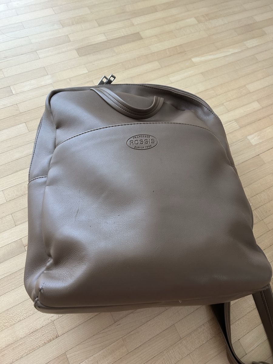 Sacs à dos: Backpack FRANCESCO ROSSI taupe – D'occasion à Horgen par Gabi_W 2
