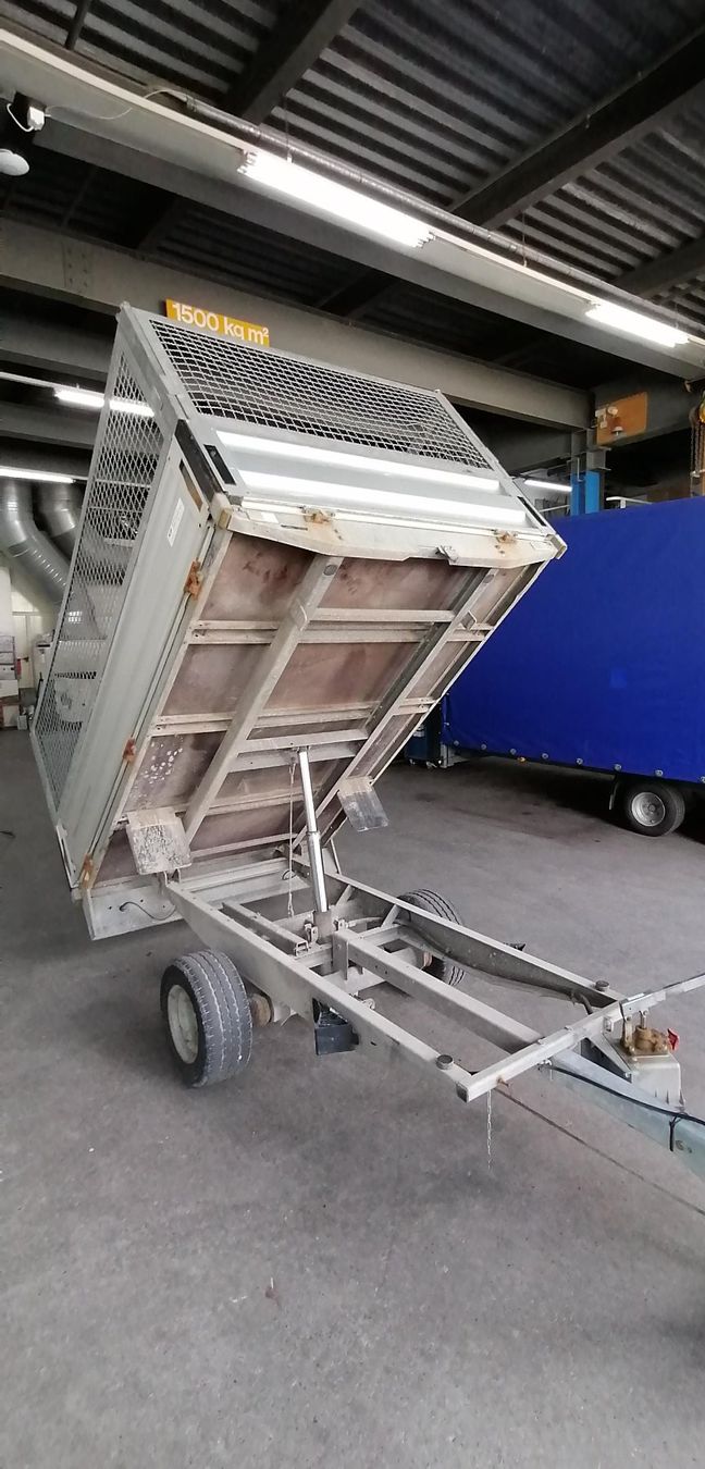Humbaur Anhänger: Humbaur Kipper HUK 150 – Gebraucht aus Riedern von Blechbeisser 4