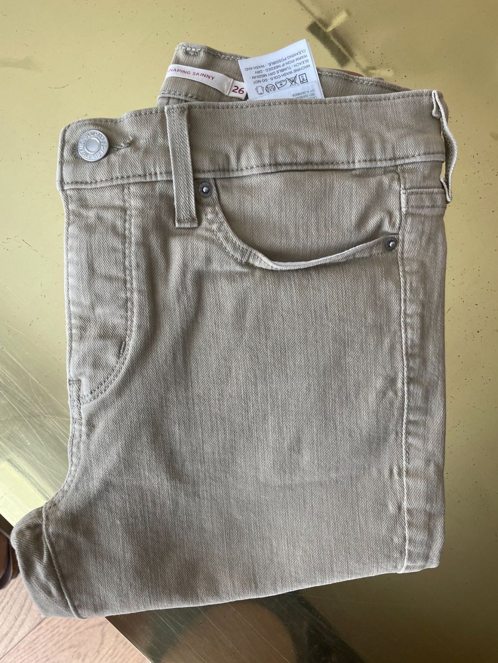 Levi's Jeans: LEVI's in sand color, size 26/30. – Usato da Crans VD venduto da RM0709 4