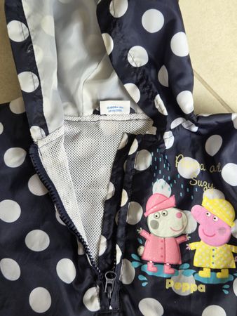 Regenjacke, 110/116 Peppa Wutz, Pig Jacke Mantel Windjacke