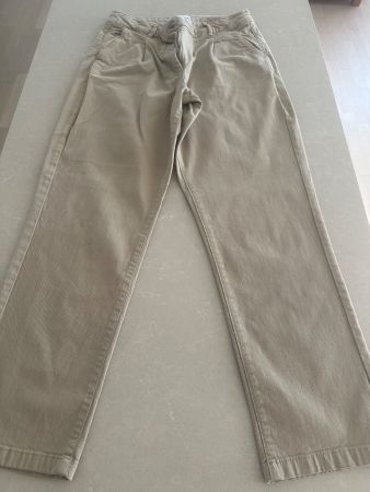 🤎 Beige Hose | Straight Leg | Klassischer Schnitt | Gr. 40