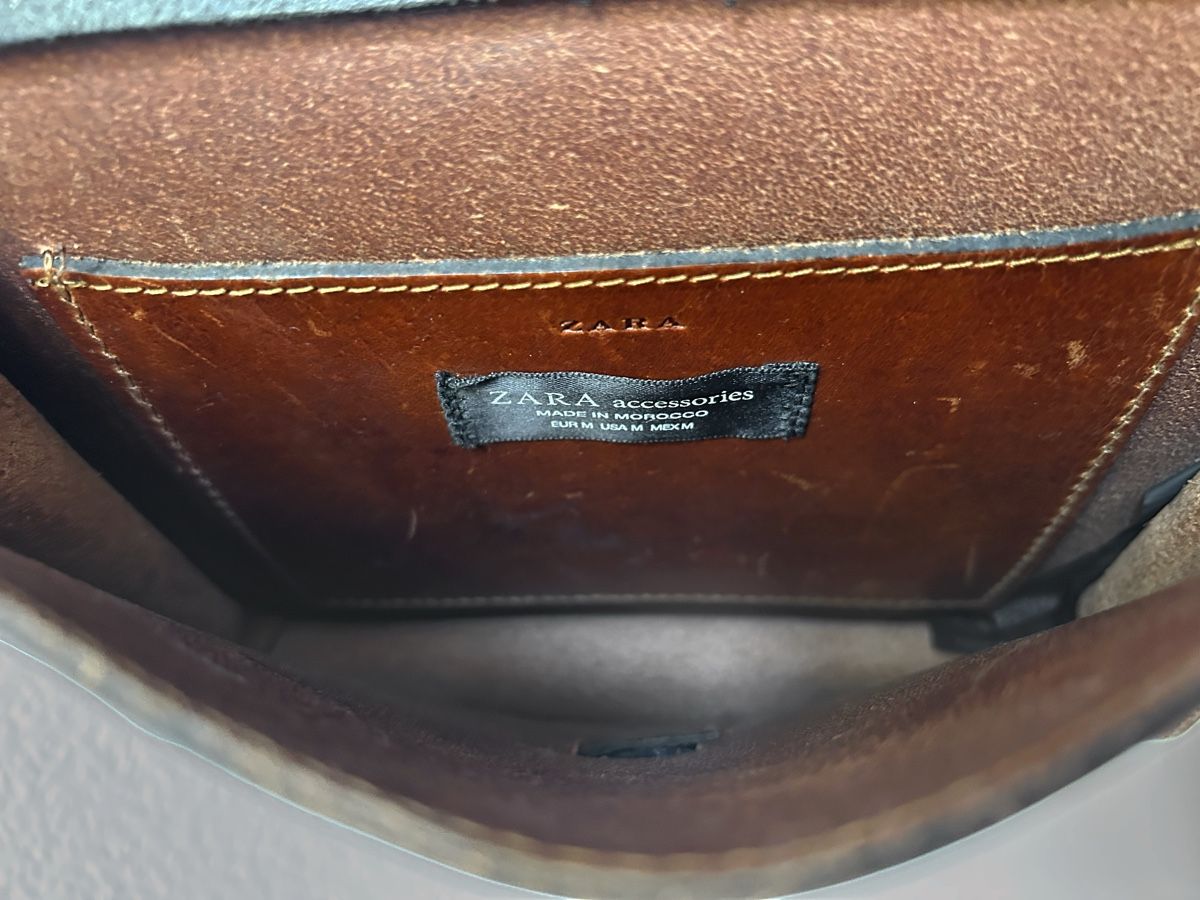 Zara Borse: Zara kleine Ledertasche – Usato da Winterthur venduto da mal_zkp9 2