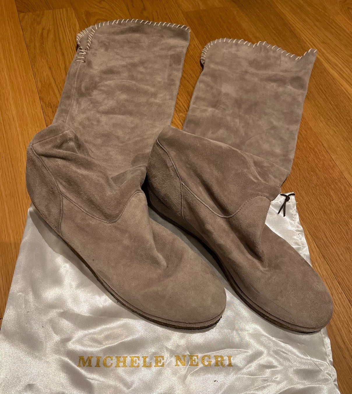 Scarpe da donna: Overknee Stiefel Michele Negri – Nuovo (secondo la descrizione) da Horgen venduto da sophiaric 1