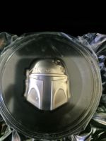 Star Wars Boba Fett Premium Helmet Silber 2 oz Silver Coin