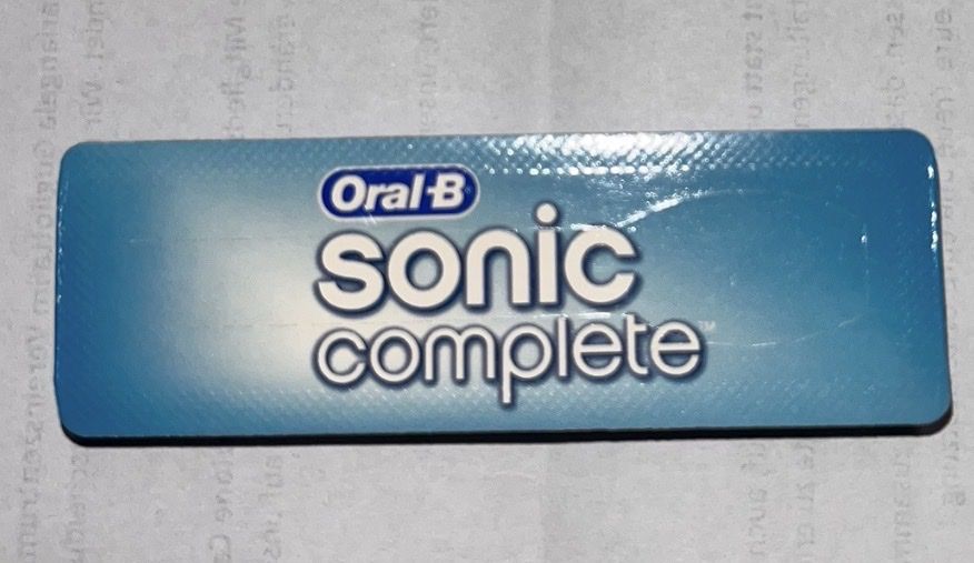 Oral B Cura dei denti: Ersatzbürsten OralB Sonic Complete – Nuovo e nell'imballaggio originale da Kriens venduto da 1Wanderer 1