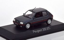 Peugeot 205 GTI 1.9 1990-1995 dunkelgrau met. / schwarz /