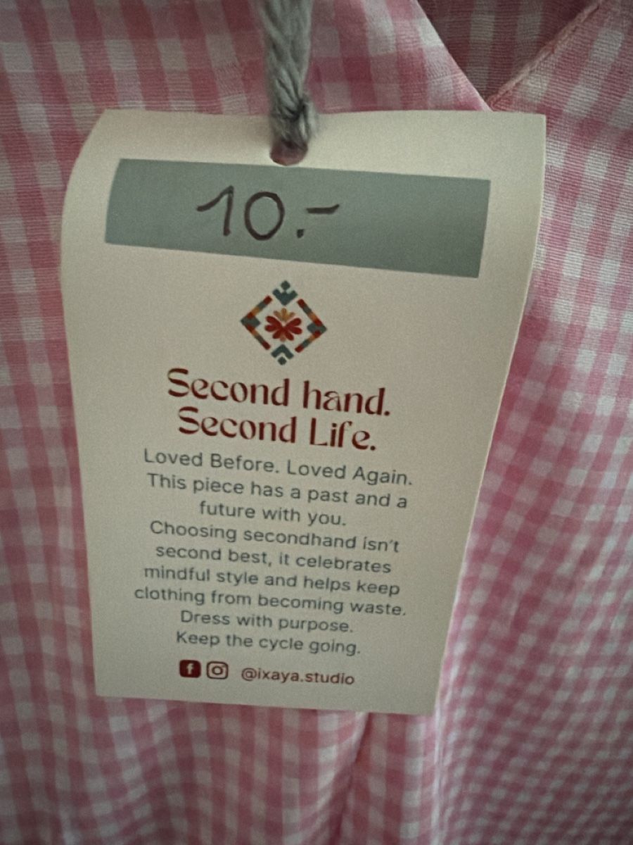 Camicette: Pink Gingham Blouse, New Collection, Size Large, Chic! – Nuovo (secondo la descrizione) da Paradiso venduto da Ixaya.studio 2