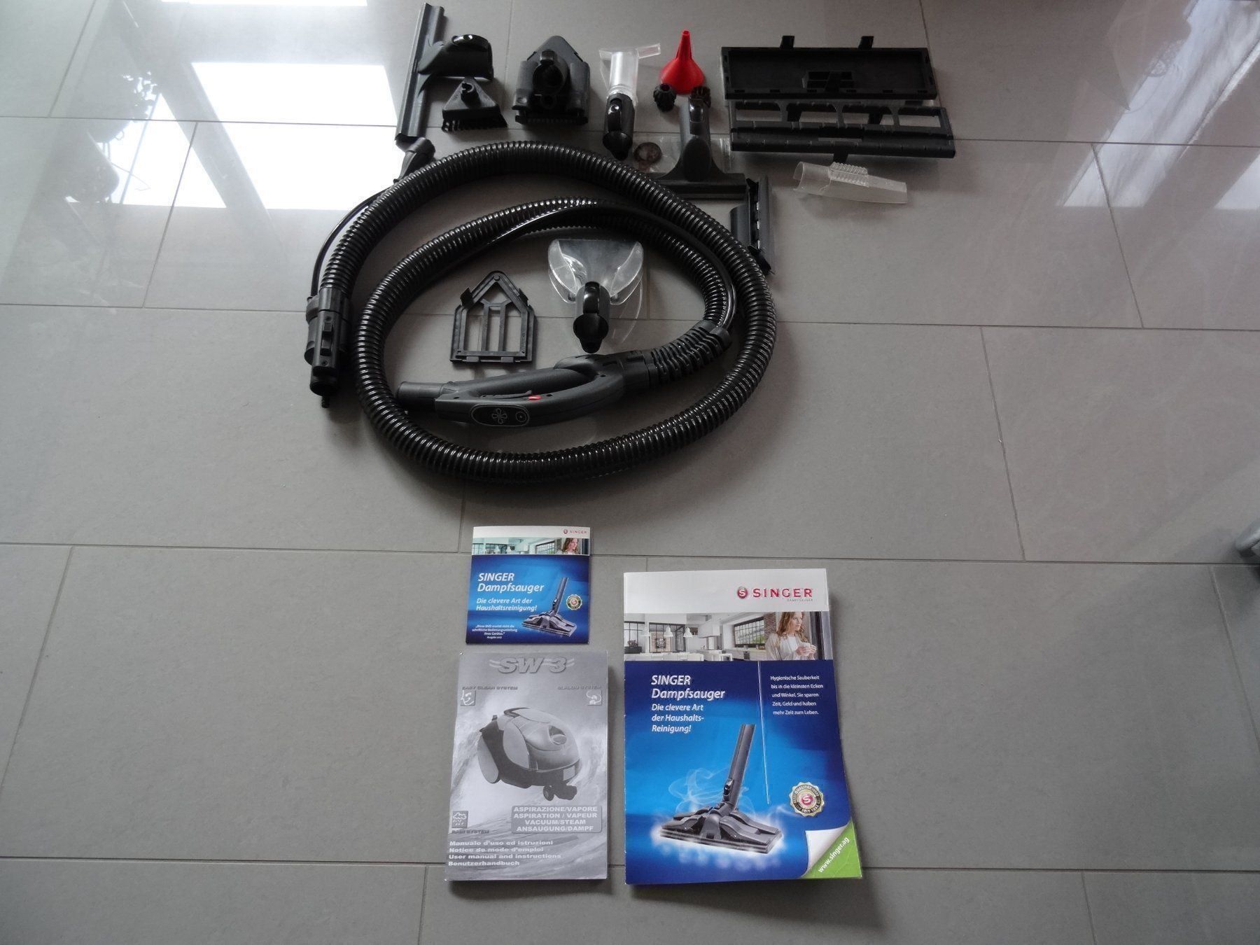 Singer Pulitori a vapore: SINGER SW3 EASY CLEAN Dampfstaubsauger – Nuovo (secondo la descrizione) da Niederbipp venduto da mission55impossibile 7