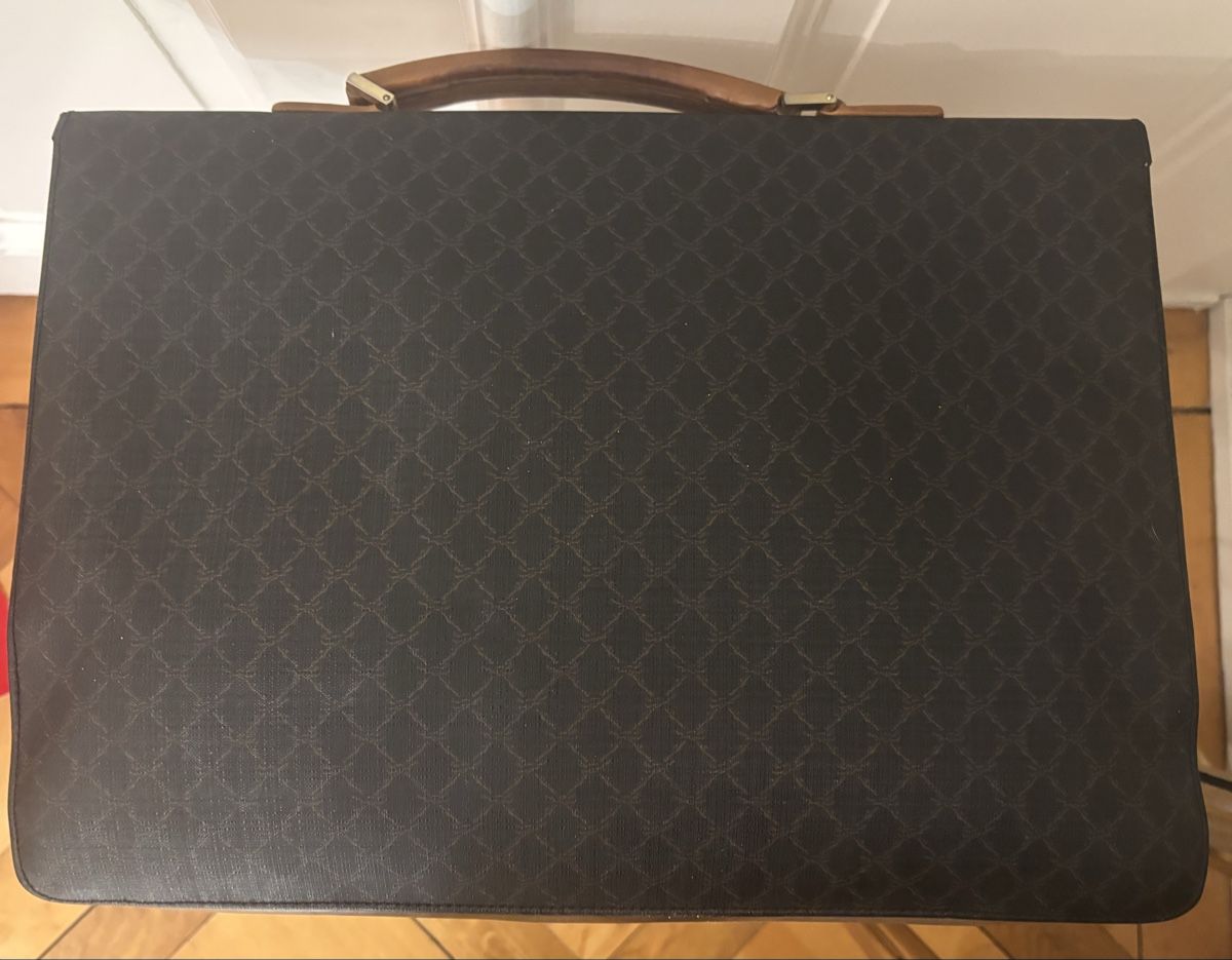Longchamp Valigie & Borse: Porte documents Longchamp vintage, marron et noir – Usato da Genève venduto da ati_tj8f 2