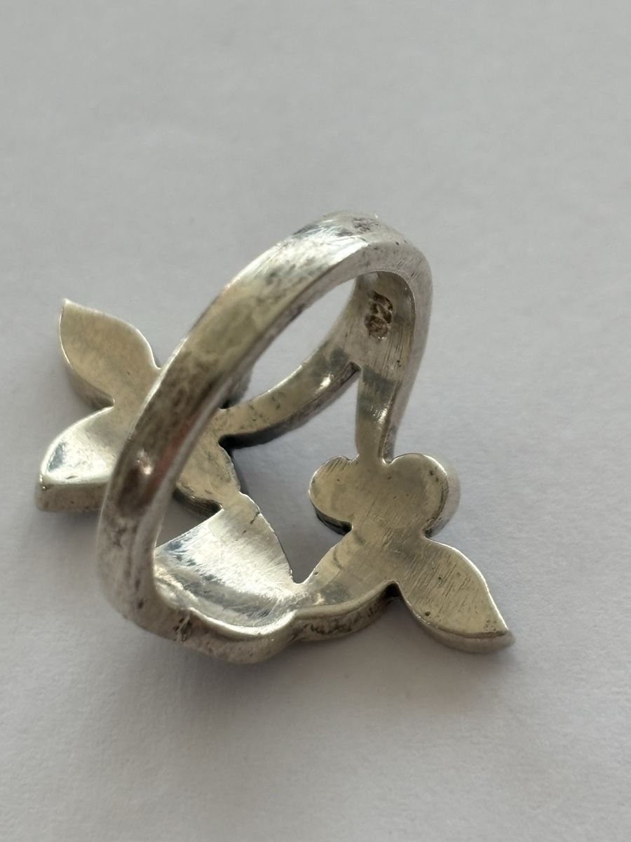 Anelli: Silber Ring925 mit Markasiten – Usato da Langnau am Albis venduto da flusspflege 5