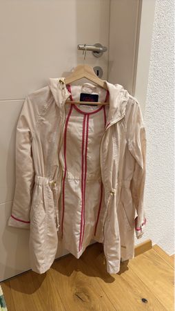 Buffalo Frühlingsjacke Beige/Pink Gr. 38 - Top Zustand!