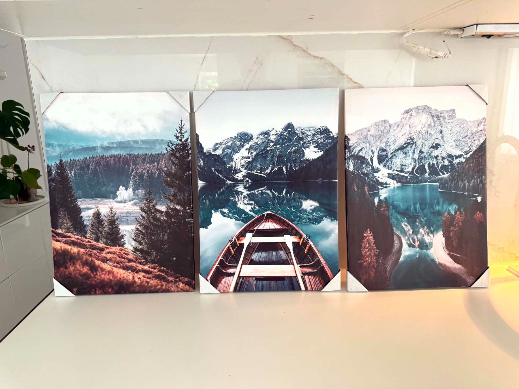 Poster & Bilder: Trilogie Wandbilder NEU 105x50 – Neu und originalverpackt aus Bern von MIR-IAM 2