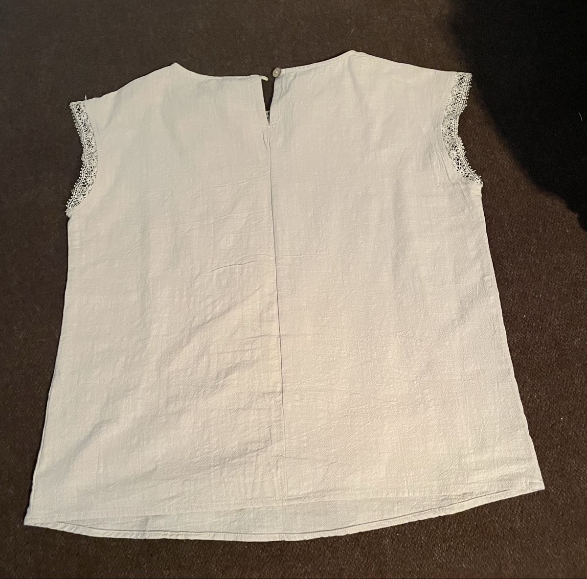 Chemisiers: Bluse ohne Arm Gr S beige – D'occasion à Glis par taisiya078 1