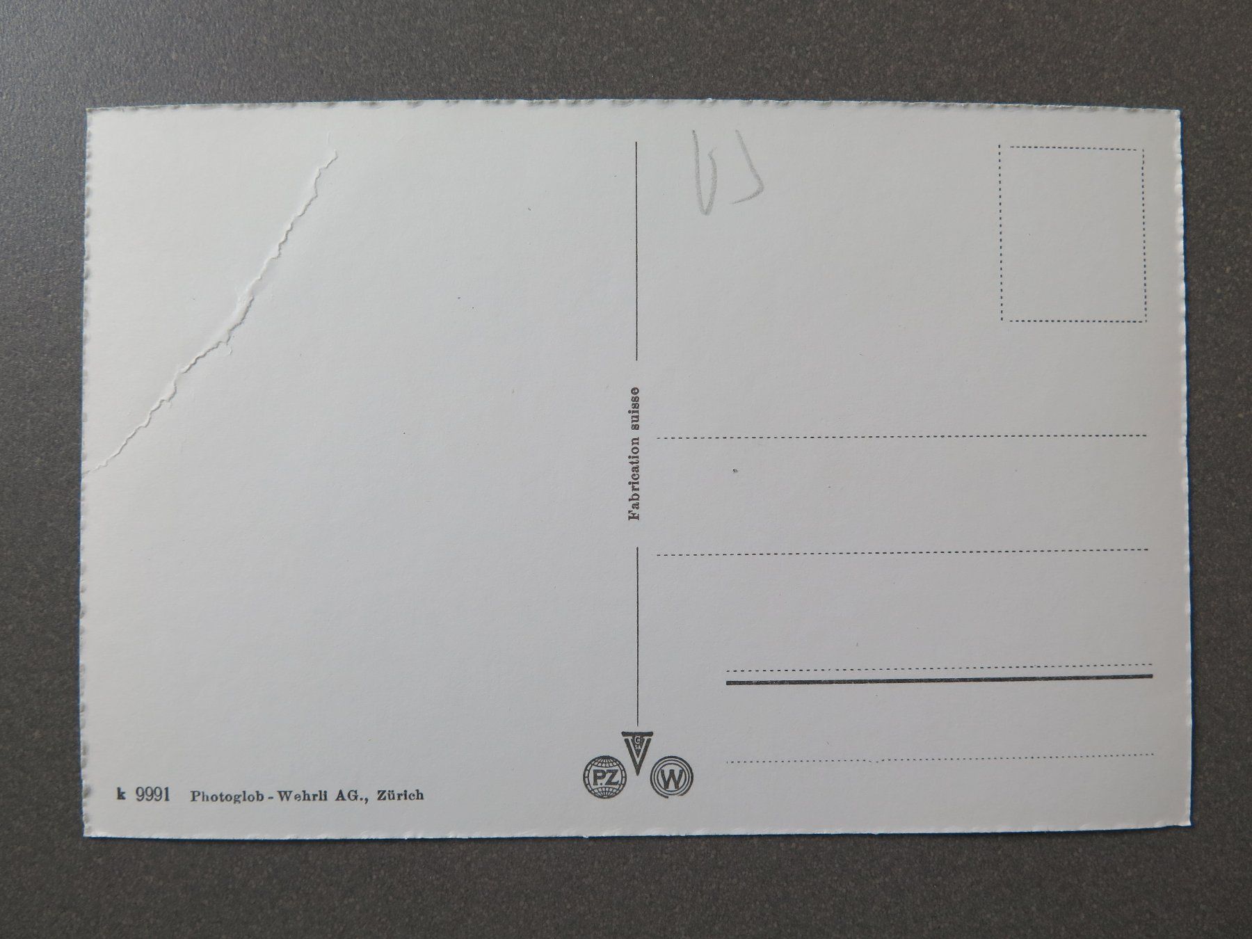 Cartoline postali: ST. NIKLAUS VS - DORF – Usato da Wittenbach venduto da lipasal 1