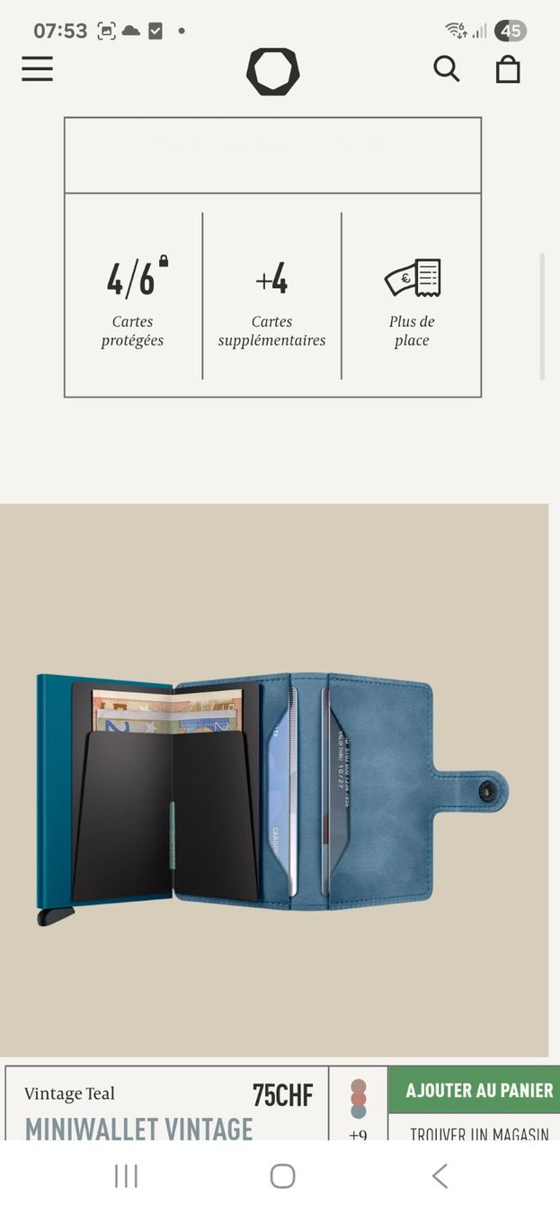 Portafogli: Secrid porte cartes de crédit – Nuovo e nell'imballaggio originale da Bienne venduto da tamsel02 2