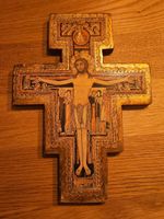 Antikes Holzkreuz, ca. 24cm gross