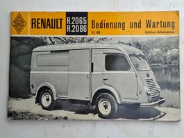 Betriebsanleitung Renault Goelette / Voltigeur