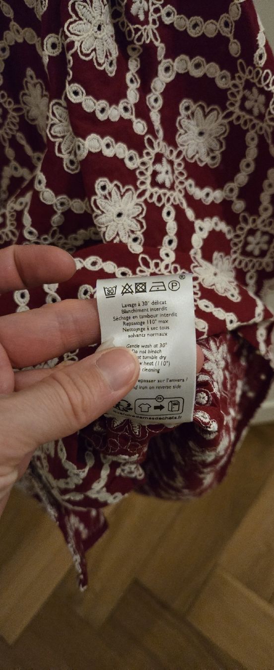 Sezane Camicette: Sezane Bluse Gr 36 Rot Neuwertig – Nuovo (secondo la descrizione) da Basel venduto da 056rm 4
