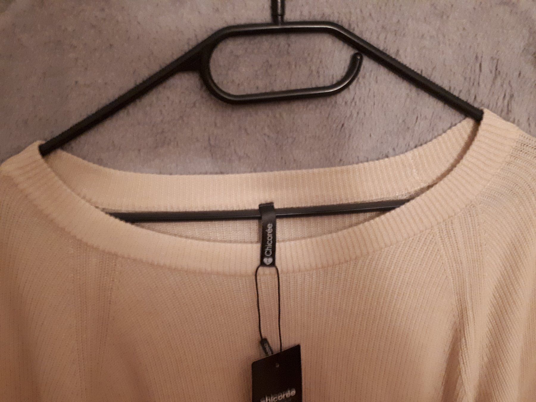 Pullover & Sweatshirts: Pullover leicht hellbeige Damen Chicorée Grösse L / M – Neu und originalverpackt aus Basel von him_5r5n 3
