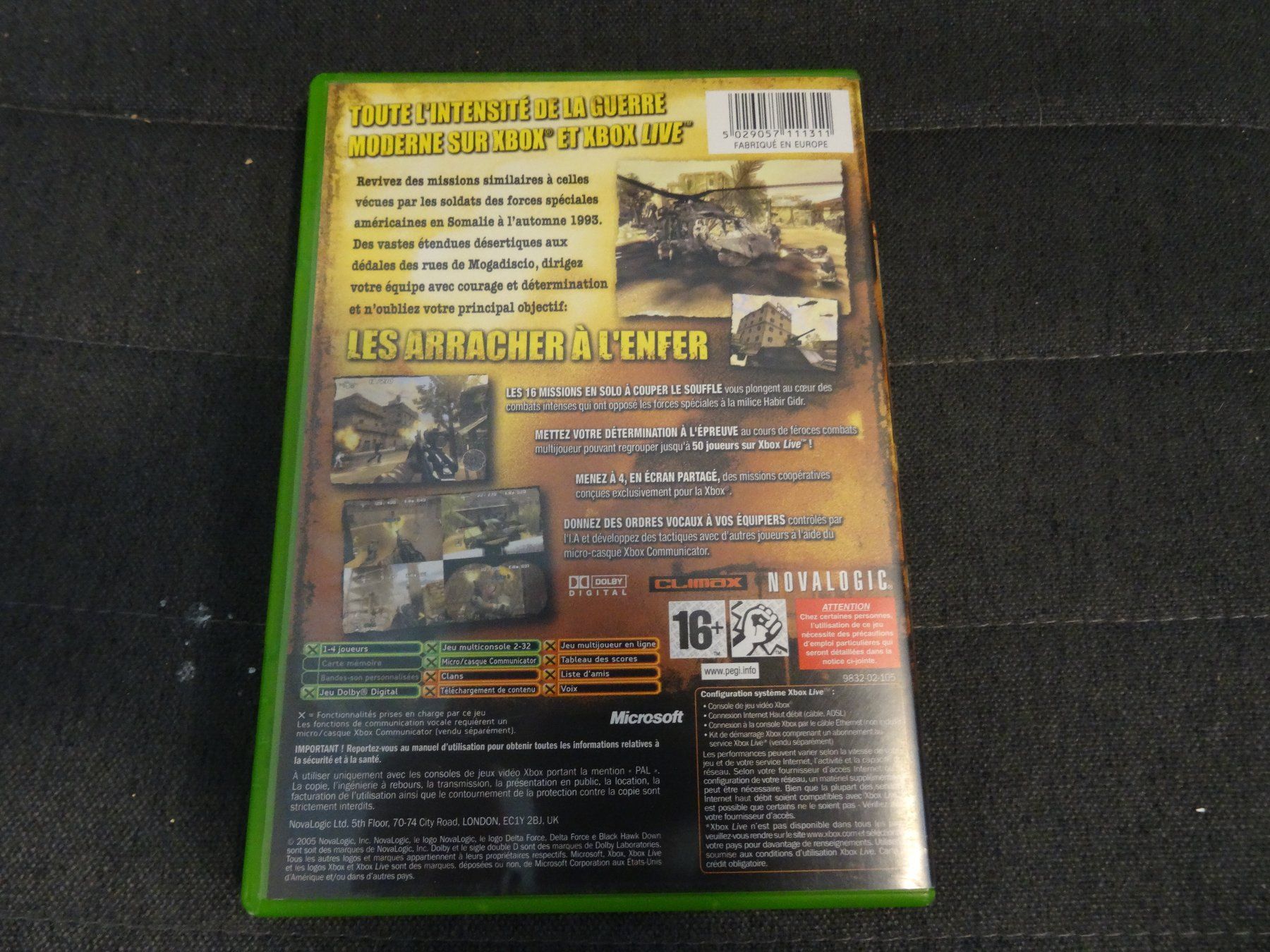 Giochi: Delta Force - Black Hawk Down XBOX – Usato da Olten venduto da Disc-Ausverkauf 2