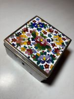 antike japanische Schmuckschatulle Cloisonne um 1900