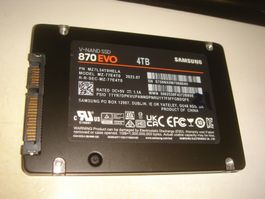 4tb ssd. Samung. Details siehe Bildern.