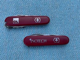 2 Stück VICTORINOX Sackmesser mit Werbeaufdruck