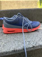 Nike Sneaker blau neon Pink/ orange  Gr. 37.5  gebraucht